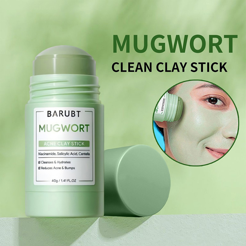Bentonite Clay Mask - Mugwort Volcanic Mud Mask Stick Portable