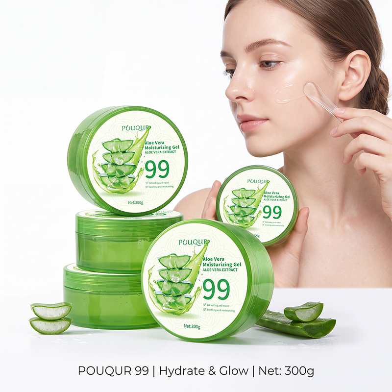 Skincare Basic - 1/2/3/4PCS LARGE-CAPACITY ALOE VERA GEL 300G,