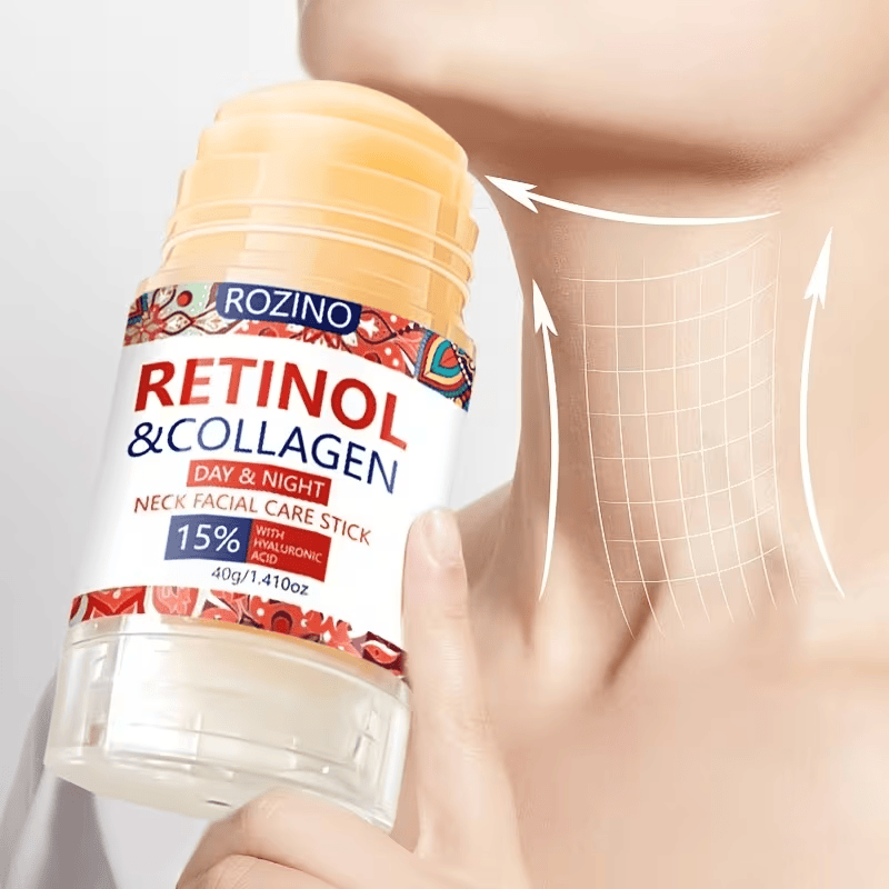 Skincare Basic - ROZINO Retinol Neck Cream Stick features
