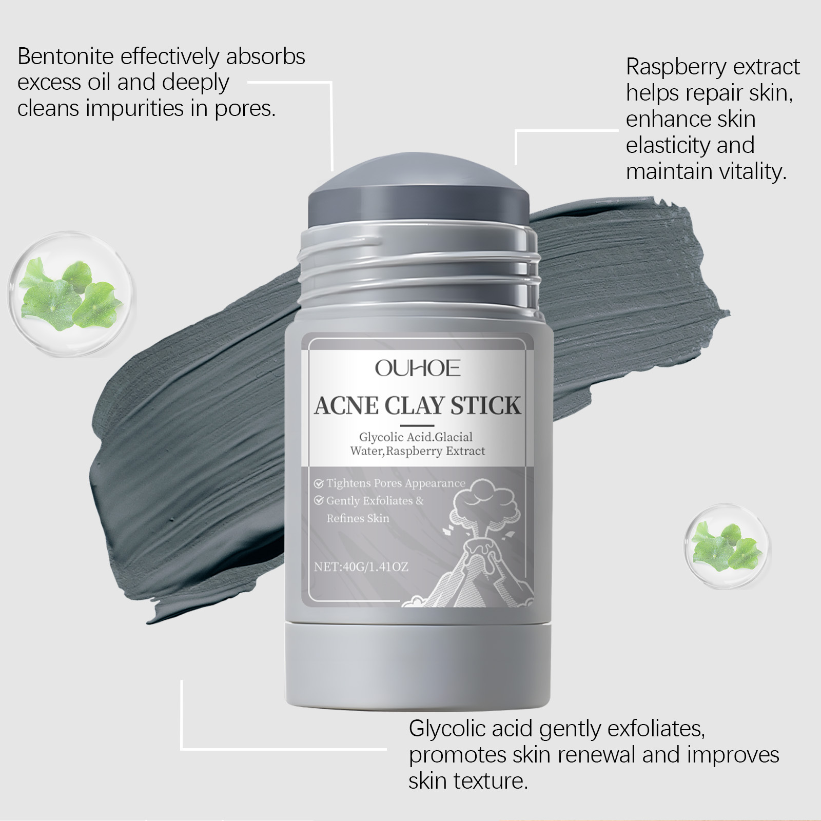 Pore Cleaning Clay Mask Mud Sh - đánh giá và giá Bentonite Clay Mask