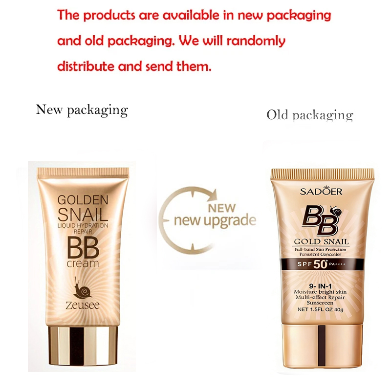 SADOER Gold Snail Sunscreen BB - đánh giá và giá Spf 50 Sunscreen
