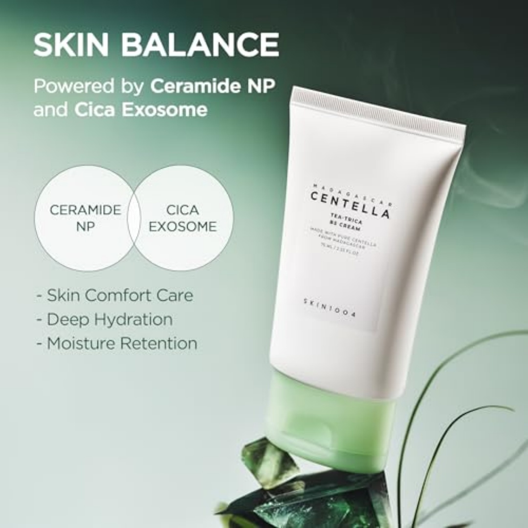 SKIN1004 Tea-Trica BS Cream Ce - đánh giá và giá Skincare Oily Skin