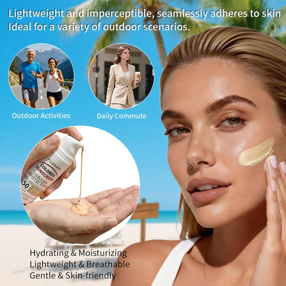 Multi Tone Tinted Sun Cream SP - đánh giá và giá Spf 50 Sunscreen