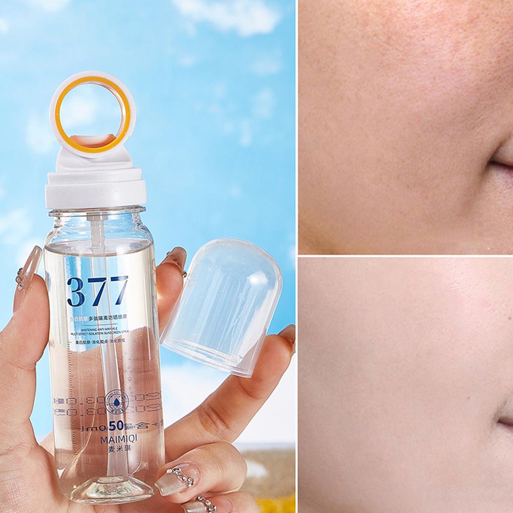 Travel-Size 377 Sunscreen Mist - đánh giá và giá Spf 50 Sunscreen