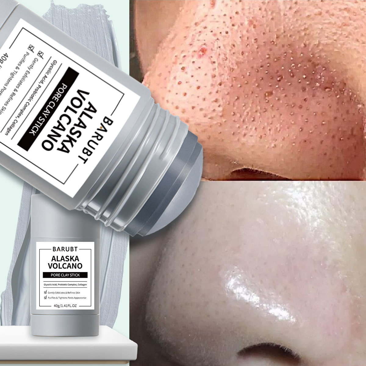 Alaska Volcano Mask Mugwort Cl - đánh giá và giá Bentonite Clay Mask