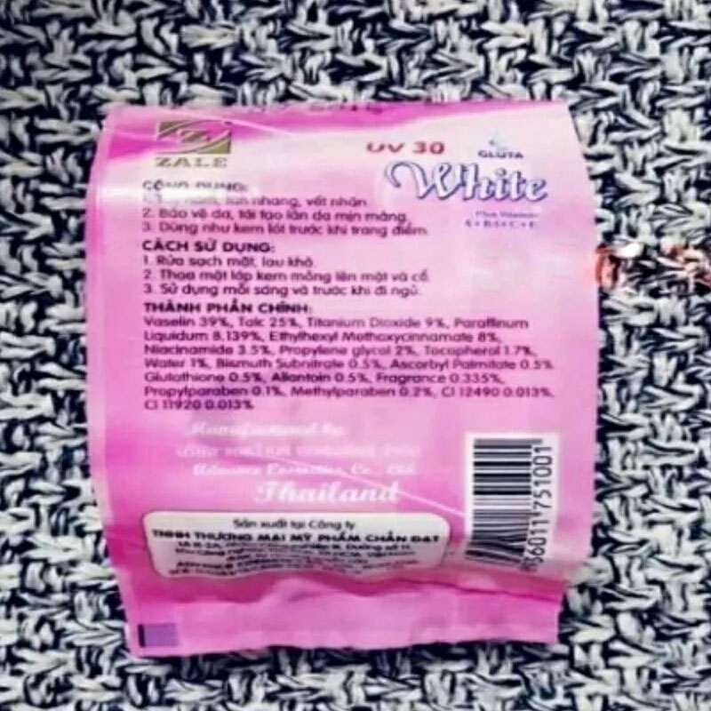 3X kem Zale gluta white thái l - đánh giá và giá Alpha Arbutin Serum