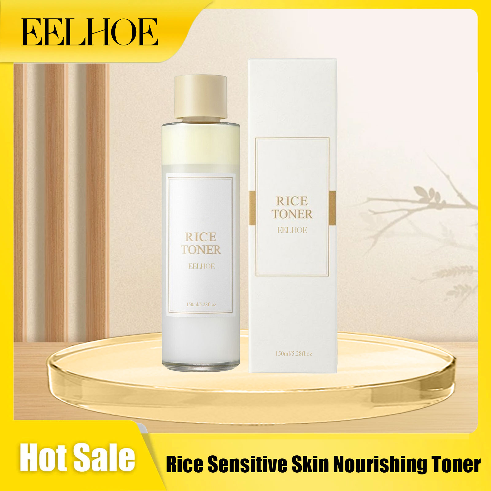 Eelhoe Rice Sensitive Facial N - đánh giá và giá Skincare Oily Skin