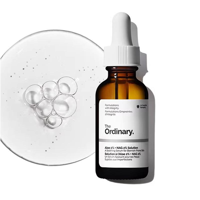 Aloe 2% + NAG 2% Solution Seru - đánh giá và giá Alpha Arbutin Serum