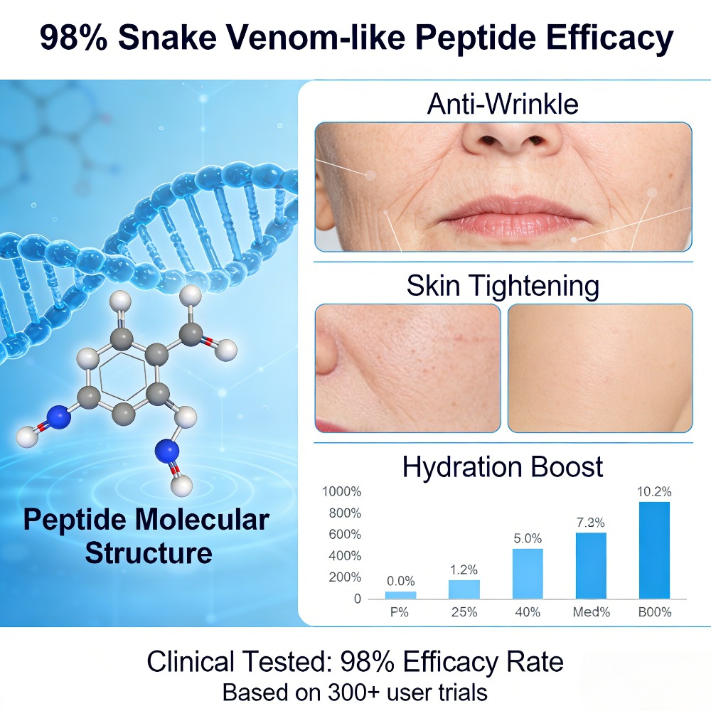 Snake Venom-like Peptide 98% T - đánh giá và giá Skincare Basic