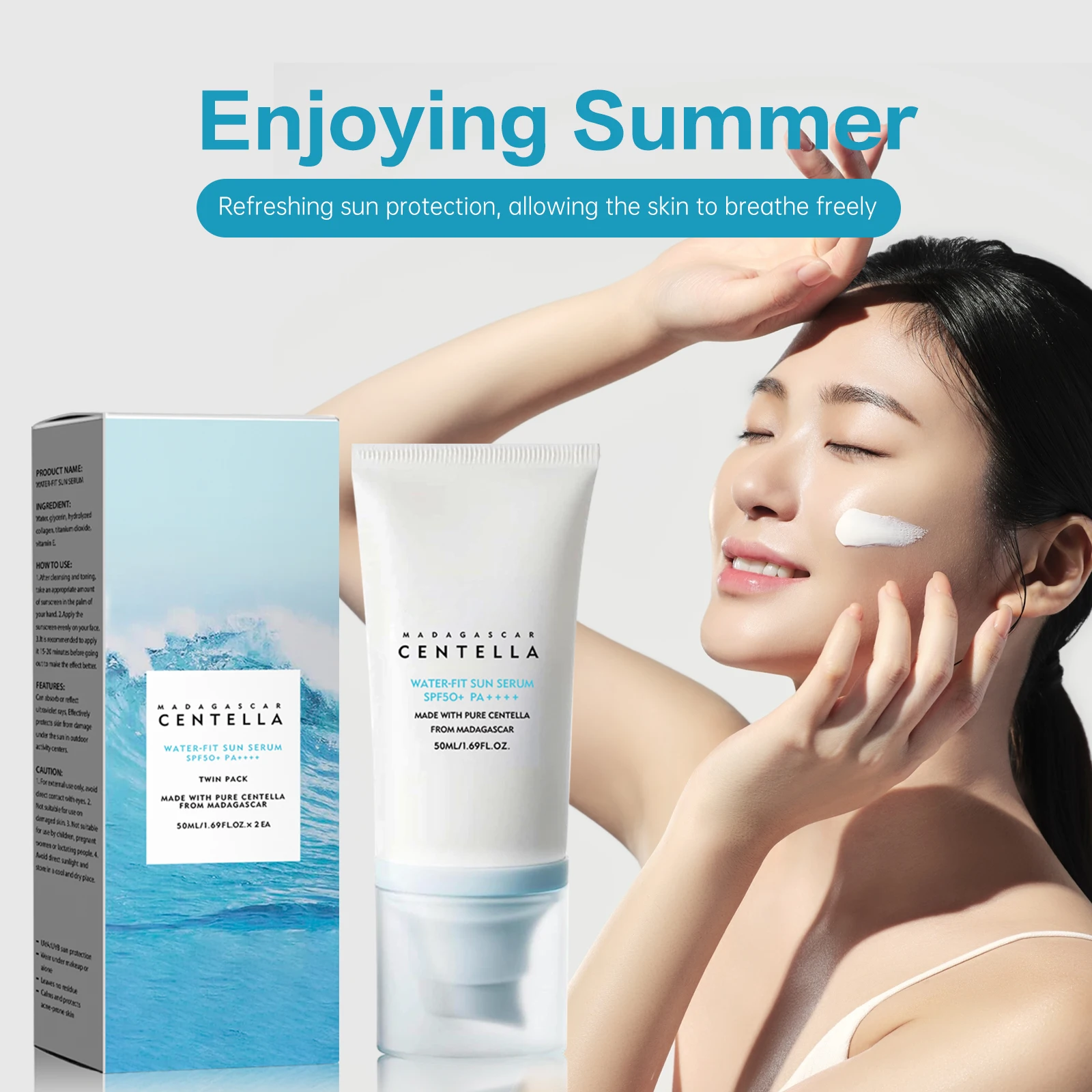 2/1pcs SPF50+ Sunscreen Cream  - đánh giá và giá Spf 50 Sunscreen