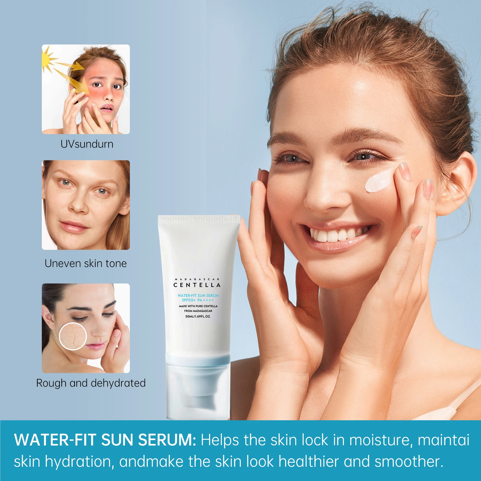 2/1pcs SPF50+ Sunscreen Cream  - đánh giá và giá Spf 50 Sunscreen