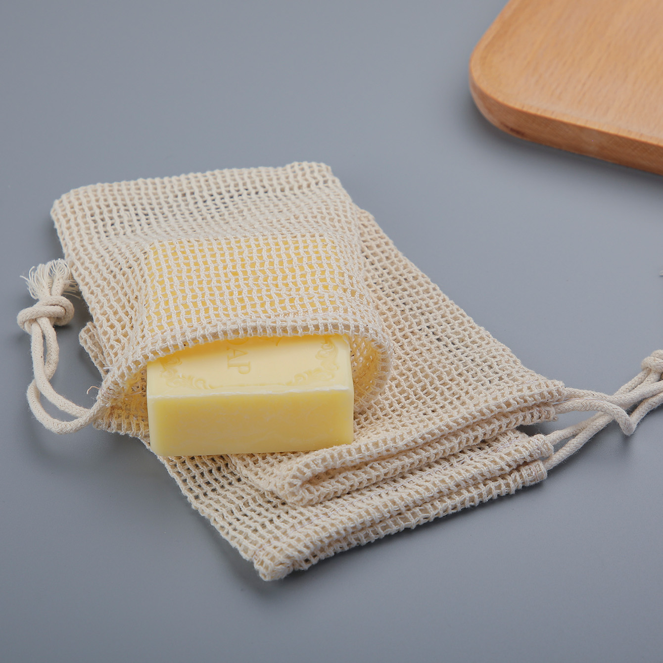Natural Cotton Soap Saver Bag, - đánh giá và giá Skincare Oily Skin
