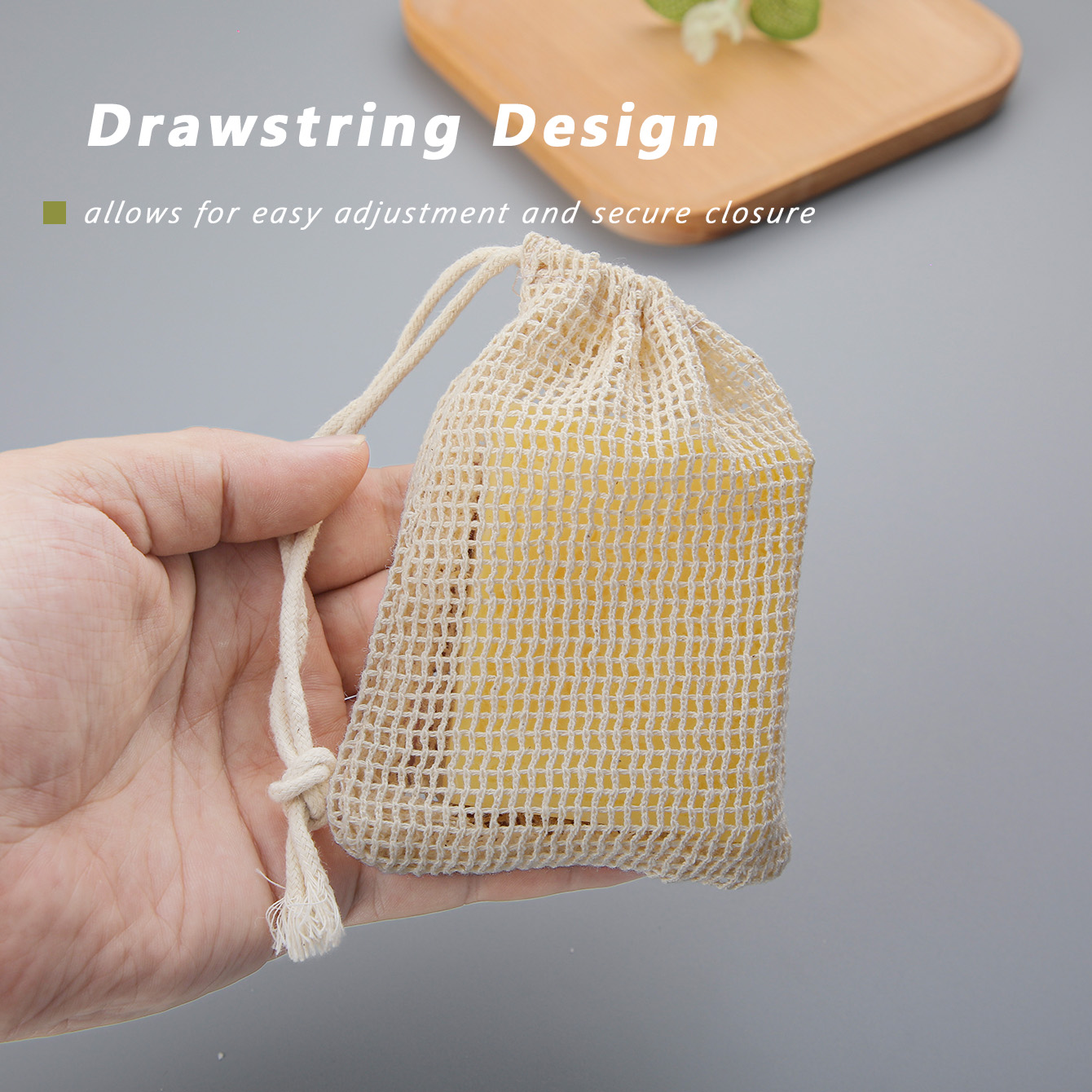 Natural Cotton Soap Saver Bag, - đánh giá và giá Skincare Oily Skin