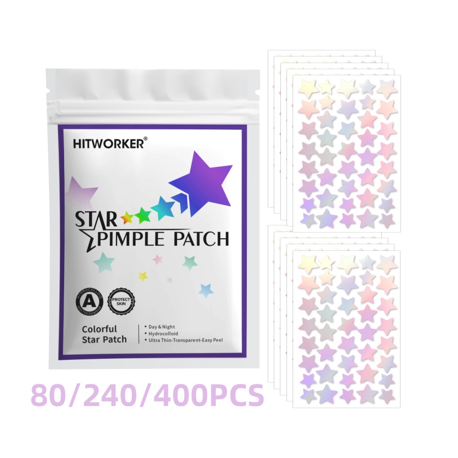 80/240/400pcs acne patches, wa - đánh giá và giá Skincare Basic