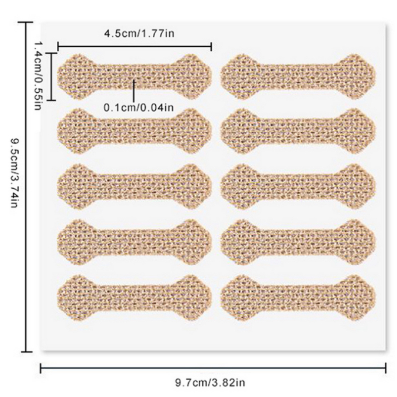 10-100Pcs Adhesive Toenail Pat - đánh giá và giá Skincare Oily Skin