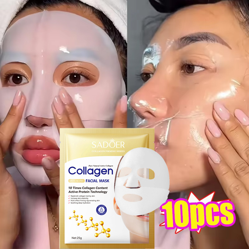10PCS Collagen Anti Wrinkle Fa - đánh giá và giá Skincare Oily Skin