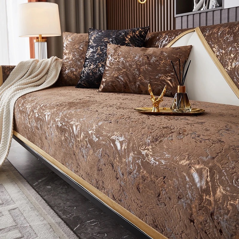 French Bronzing Plush Sofa Cus - đánh giá và giá Skincare Basic